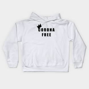 Corona Free Status Kids Hoodie